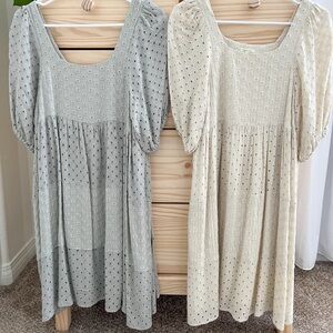 RYLEE + CRU MAMA Sage DRESS